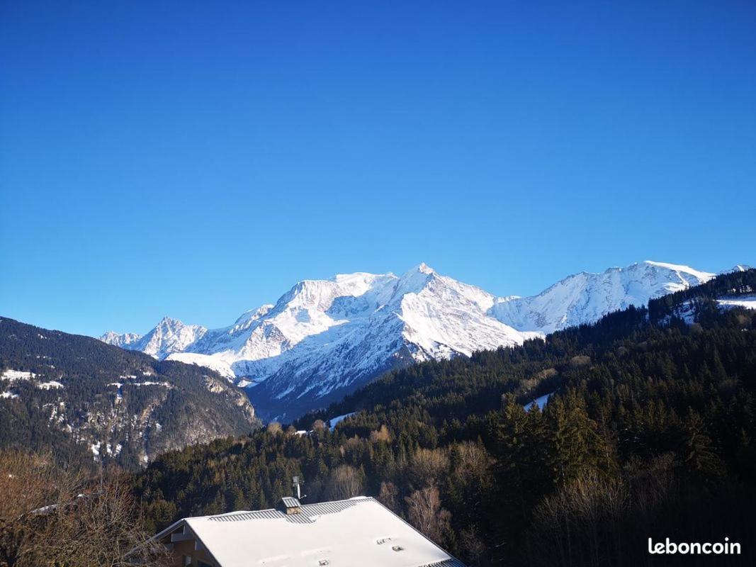 Vue Splendide Mont Blanc Daire Saint-Gervais-les-Bains Dış mekan fotoğraf