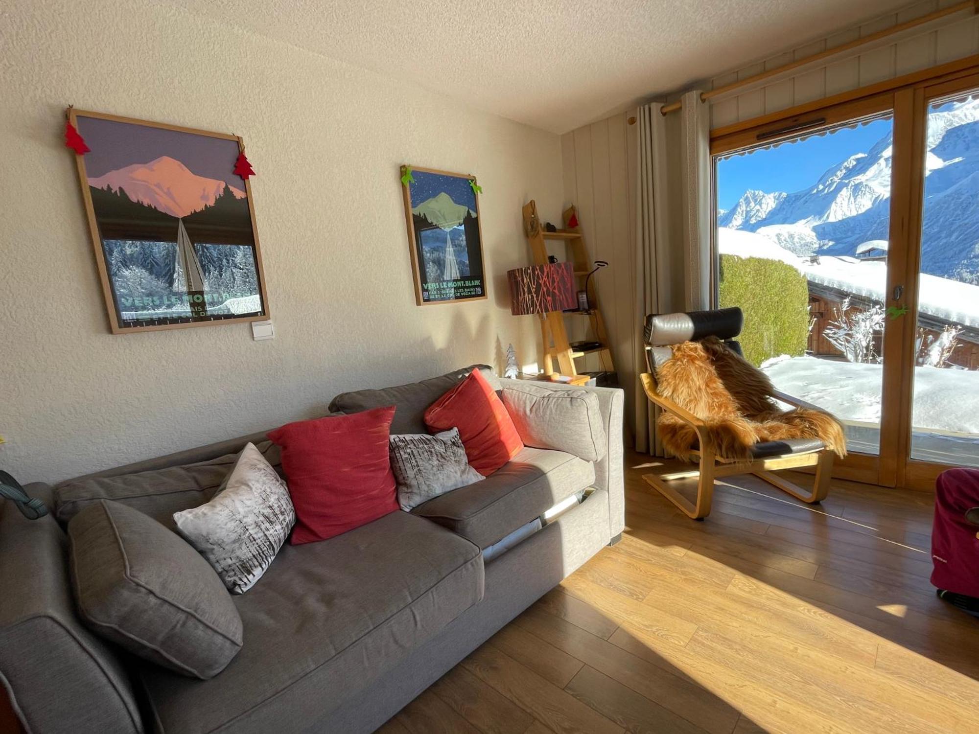 Vue Splendide Mont Blanc Daire Saint-Gervais-les-Bains Dış mekan fotoğraf