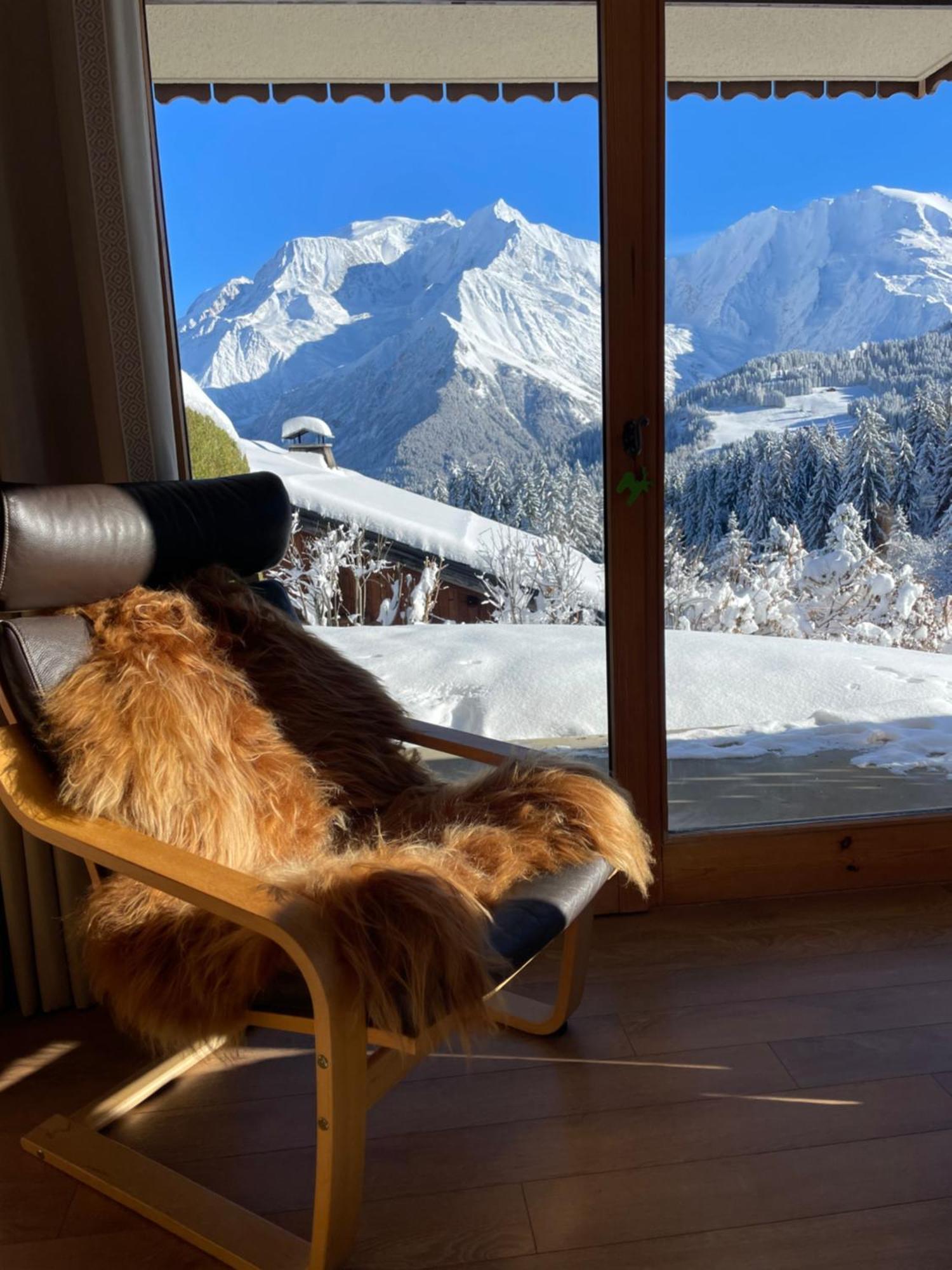 Vue Splendide Mont Blanc Daire Saint-Gervais-les-Bains Dış mekan fotoğraf
