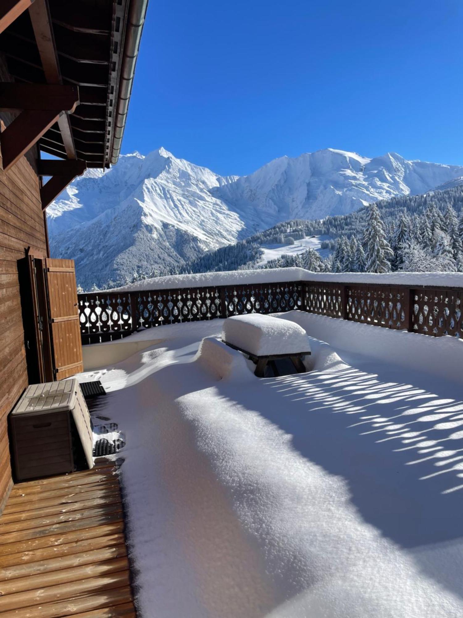 Vue Splendide Mont Blanc Daire Saint-Gervais-les-Bains Dış mekan fotoğraf